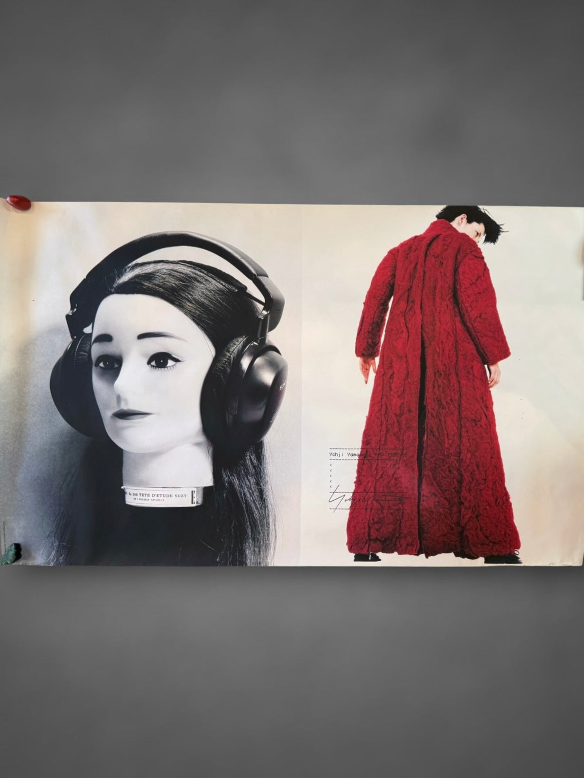 Yohji Yamamoto poster 1995 -13 Stella Tennant
