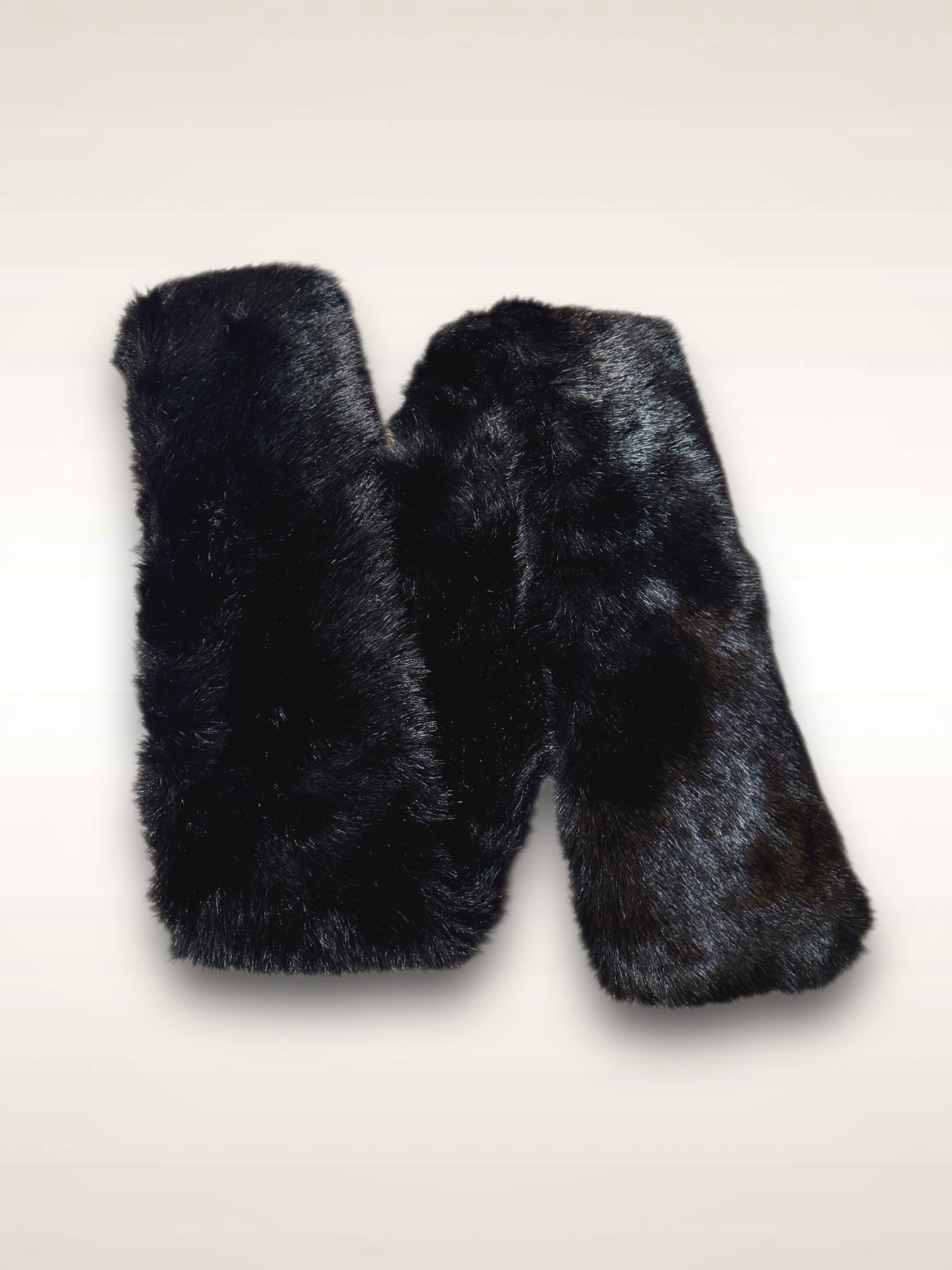Yohji Yamamoto scarf Faux Fur 1997