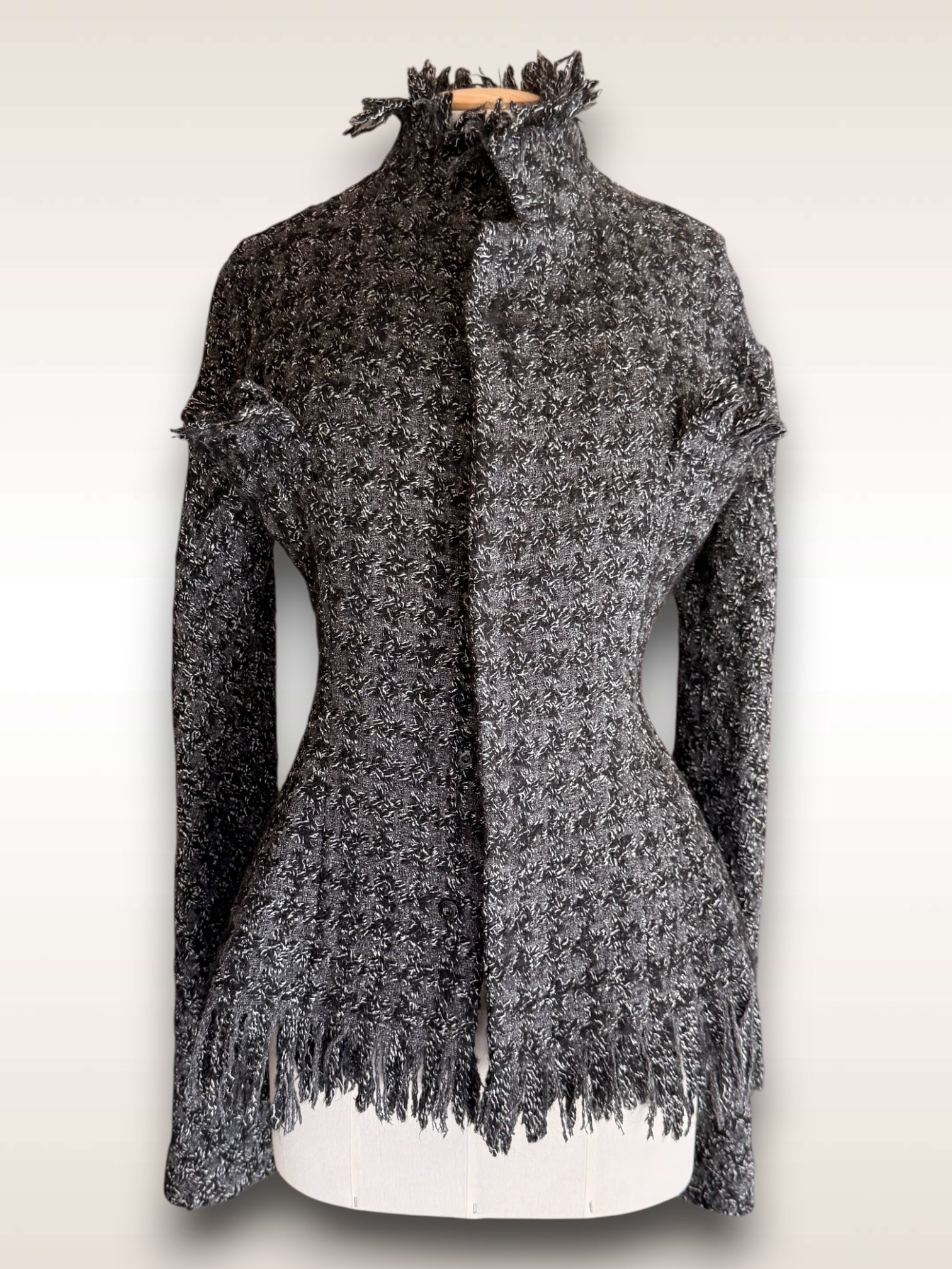Yohji Yamamoto up-fringe jacket aw 2008