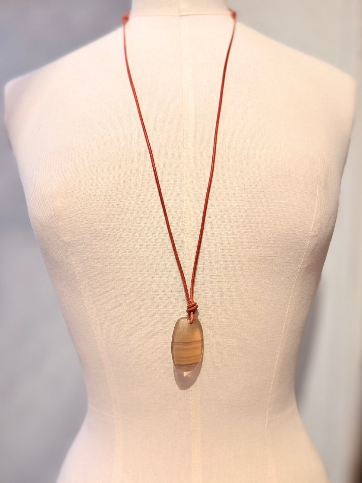 fluorite necklace