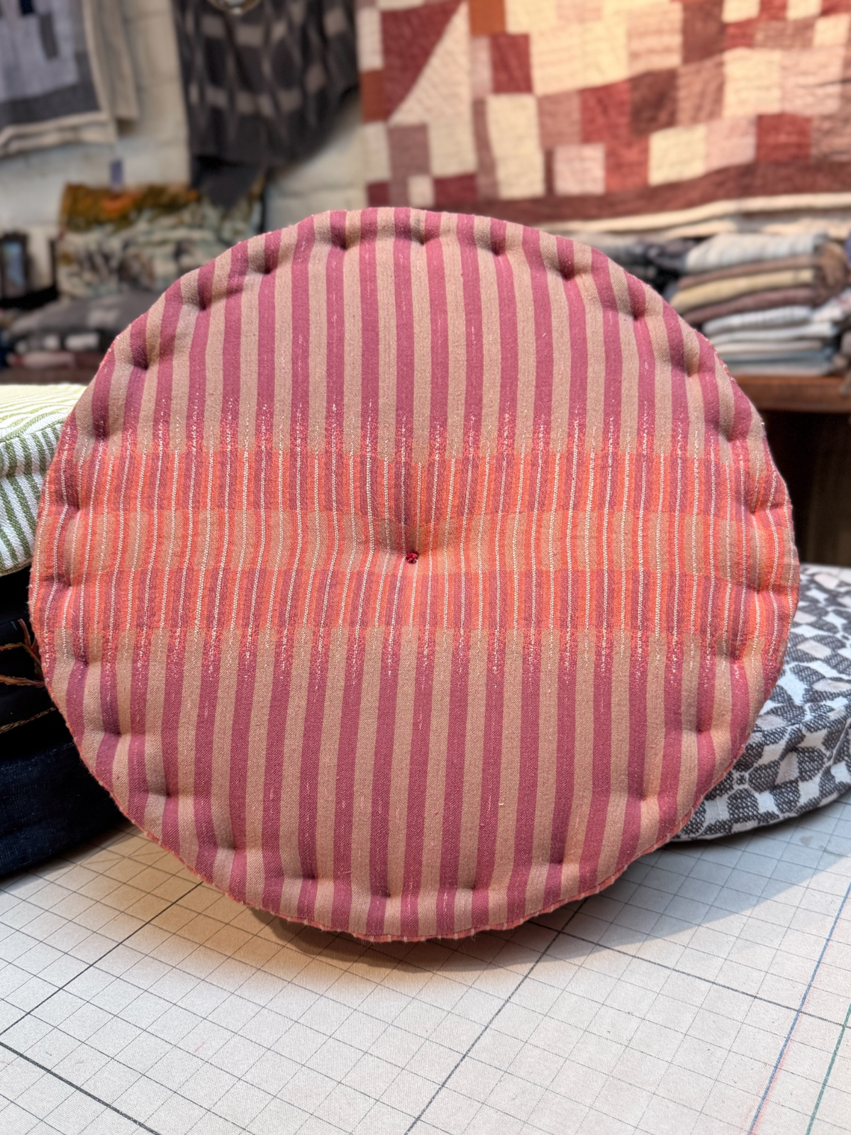 meditation cushion rose