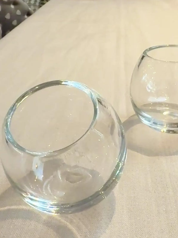 untippable rocks glasses