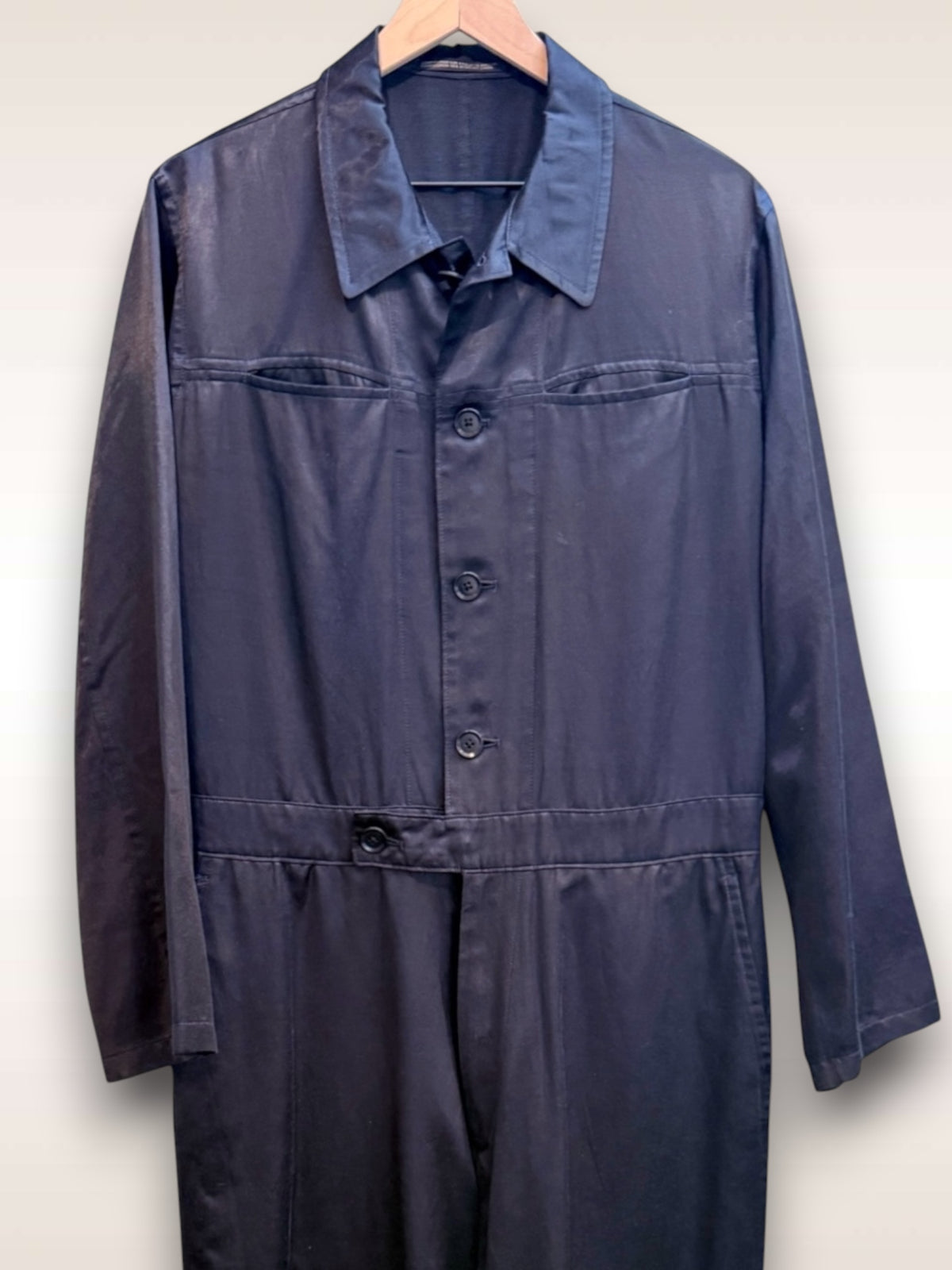 yohji Yamamoto Mens Jumpsuit SS 2001 detail